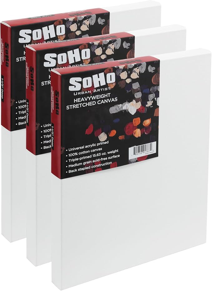 SoHo Urban Artist, 48x60 Heavyweight Stretched Cotton Canvas by SoHo+Urban+Artist