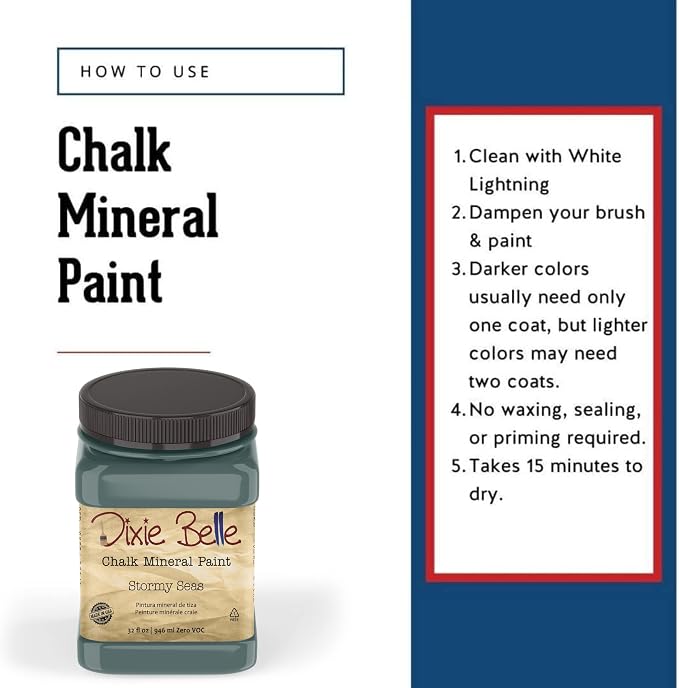 Dixie Belle Paint Company Chalk Finish Furniture Paint - Image 3