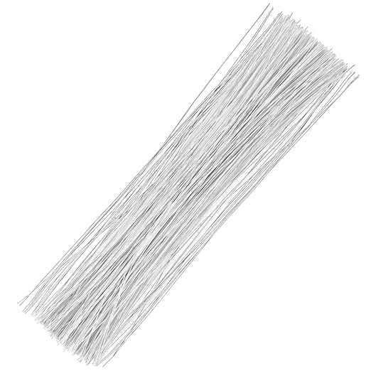 200 Pcs Floral Wire by Prudiut
