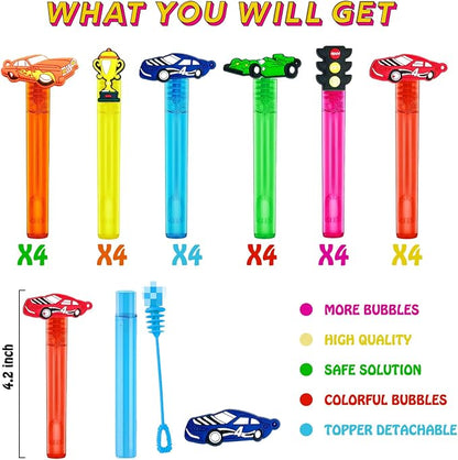 Race Car Party Favors, Cool Bubble Wand - Image 3