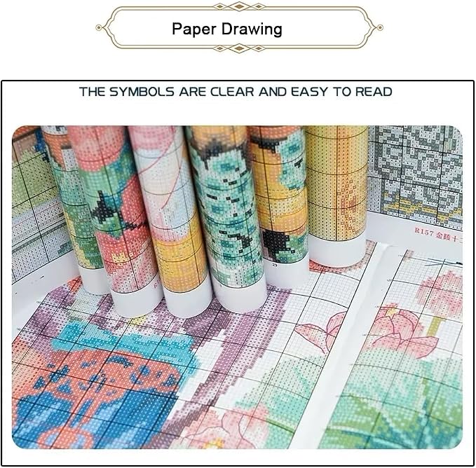 Threadhaven Cross-Stitch Kit 14CT Aida Counted Embroidery Complete Set - Image 6