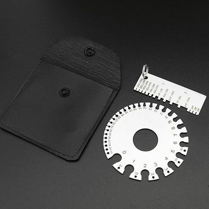 ZeeDix 4 Pcs Stainless Steel Metal Sheets Welding Thickness Gauge- Wire Gauge - Image 7