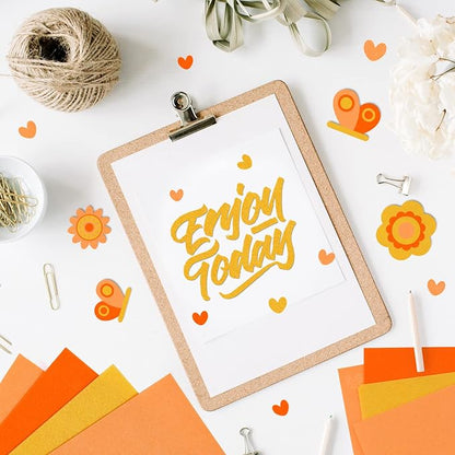 Whaline 18Pcs Fall Felt Fabric Sheets Soft Thick Assorted Autumn Thanksgiving - Image 5