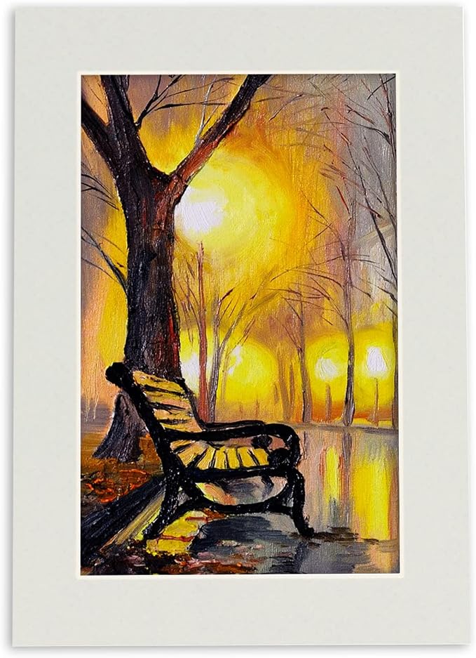 Pack of Ten Acid Free 8.5x11 Mats Bevel Cut - Image 7