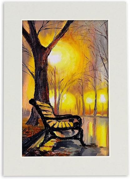Pack of Ten Acid Free 8.5x11 Mats Bevel Cut - Image 7