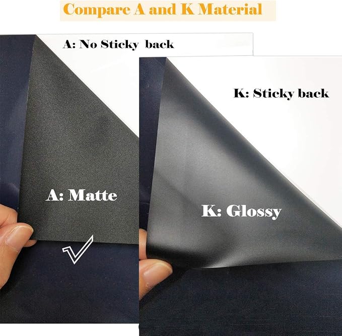 guangyintong Heat Transfer Vinyl Black HTV Rolls, Matte Surface Black HTV Vinyl - Image 6