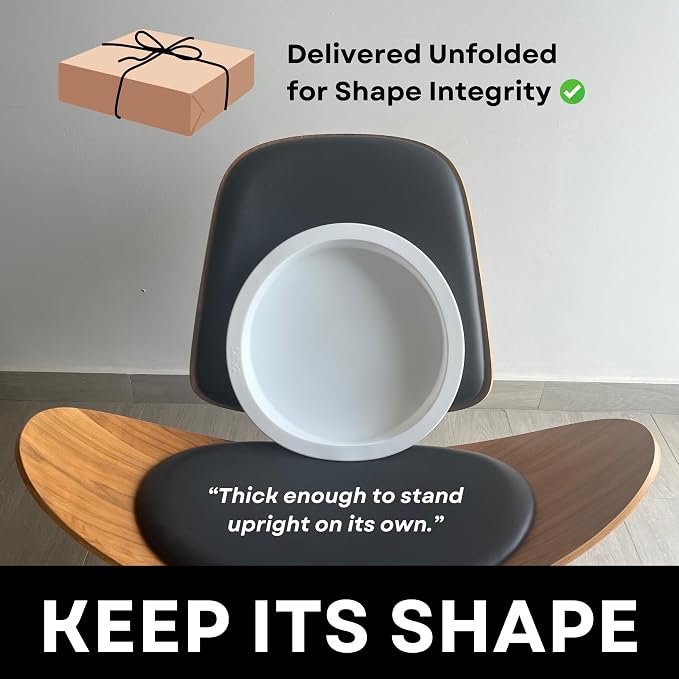 Alaskey® Premium Round Resin Table Silicone Mold 14"x2" | Durable, No Seal - Image 6