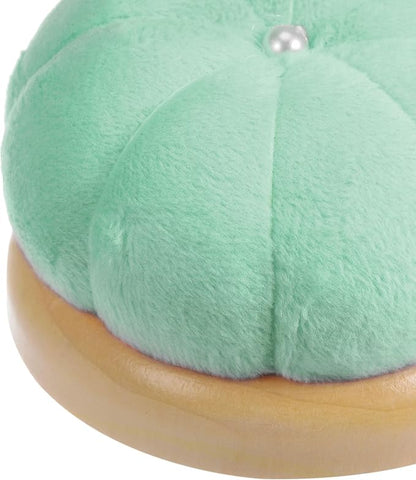 HARFINGTON Wooden Base Needle Pincushions Japanese Style Pin Cushions Round Pin - Image 4