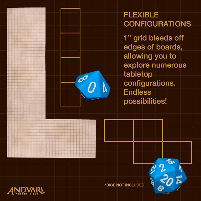 GSM Brands Battle Mat with Grid - Image 3