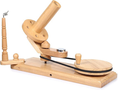 Yarn Winder – Large Handcrafted Wooden Ball Winder - Image 6