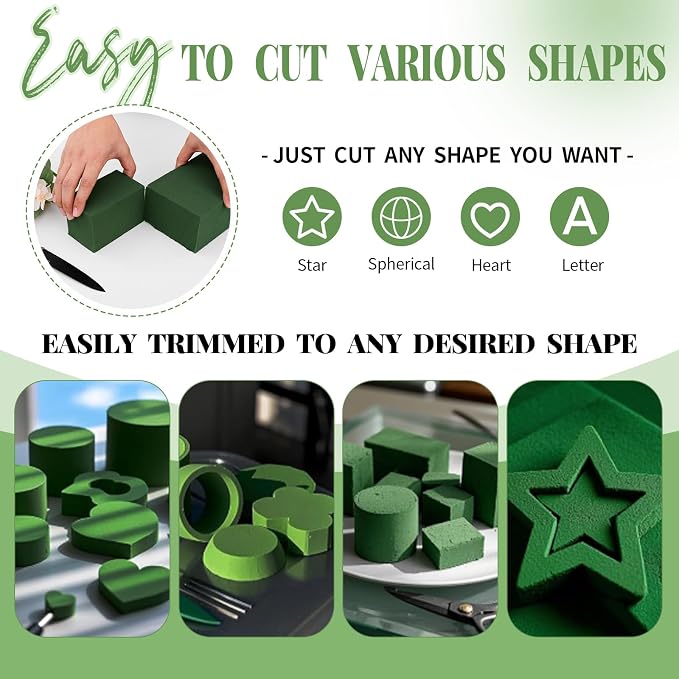 Aktor 24 Pcs Floral Foam Blocks - Image 3