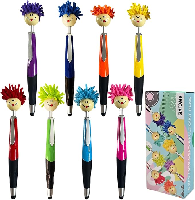 Pens, ballpoint pen, Funny Mophea Topper Pen by Unknown