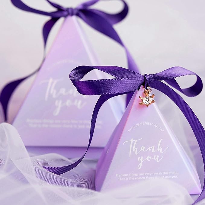 Humphrey's Craft 1/2 Inch Purple Double Faced Satin Ribbon - Image 5