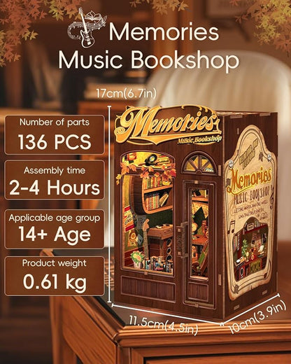 CUTEBEE Book Nook Kit - Image 5