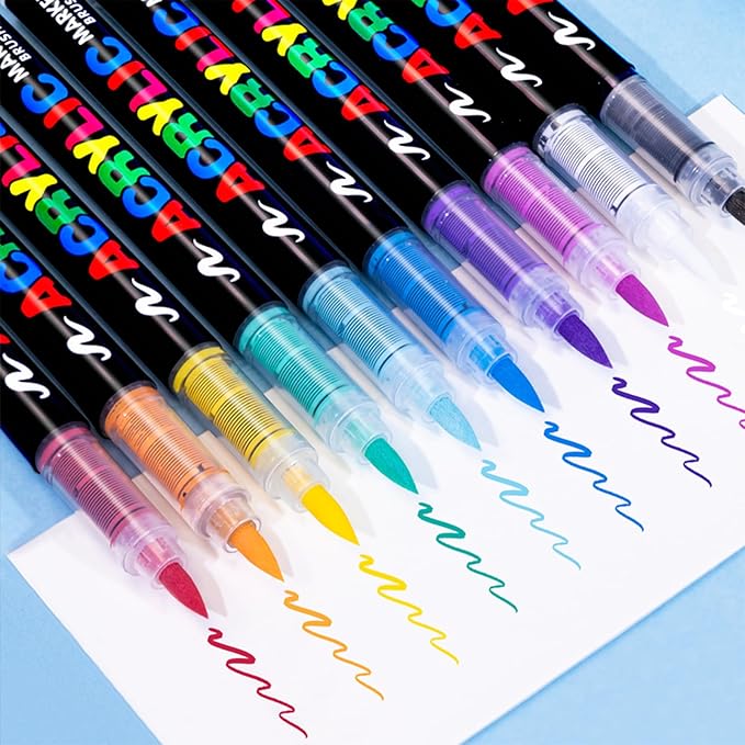 Guangna Acrylic Paint Markers, 60 Colors - Image 6