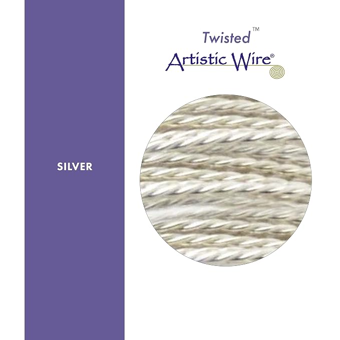 Artistic Wire, 18 Gauge / 1.0 mm Silver Plated Tarnish Resistant Colored Copper - Image 4