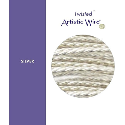 Artistic Wire, 18 Gauge / 1.0 mm Silver Plated Tarnish Resistant Colored Copper - Image 4
