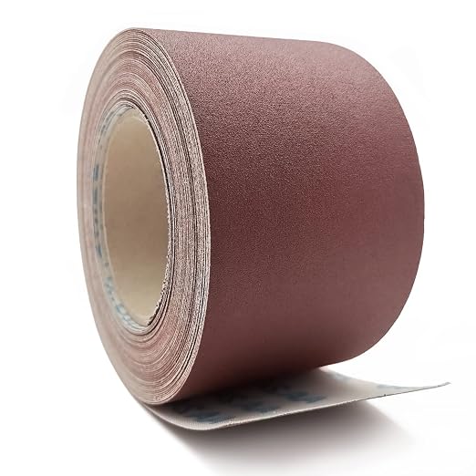 400 Grit Sandpaper Roll, 3 Inch x 49 Feet Emery Cloth Roll Aluminum Oxide - Image 2