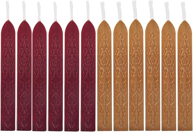Yoption 12 Pcs Sealing Wax Sticks by Yoption