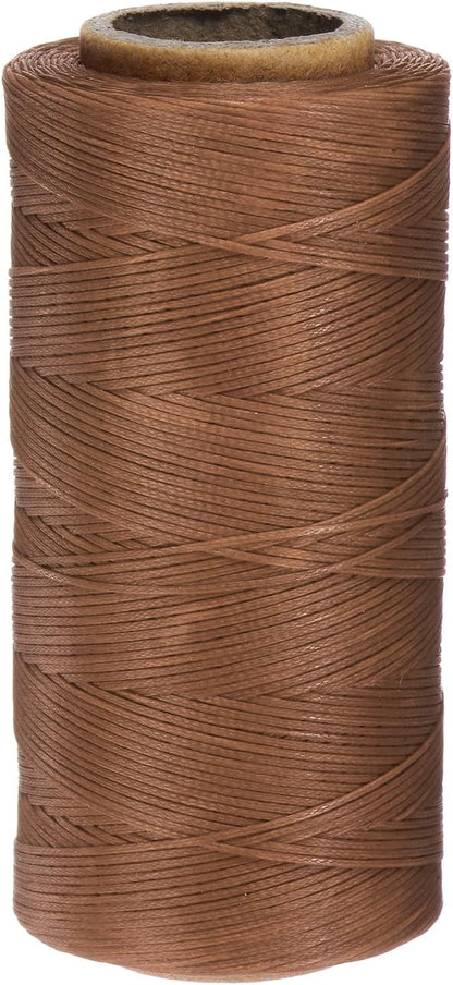 uxcell Leather Sewing Waxed Thread, 284 Yards / 260m 0.8mm 150D Flat Polyester by uxcell