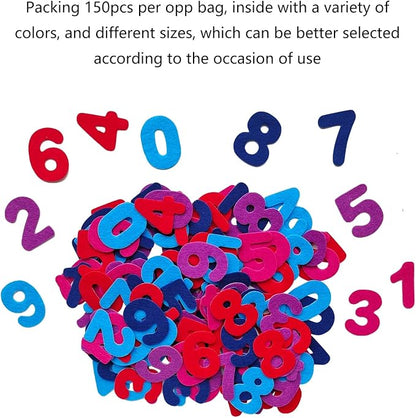 Number Stickers, Felt Stickers for Kids, Felt Numbers for Crafts, Craft - Image 8