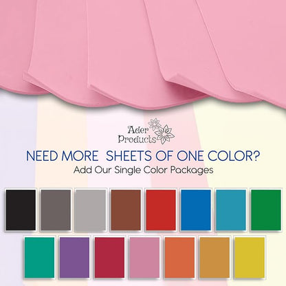 Pink EVA Foam Sheets for Crafts, 9 x 12 Inch, 2mm Thickness – Ideal for DIY - Image 3