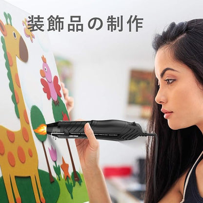 Mini Heat Gun, 300W Dual Temperature Hot Air Gun - Image 8