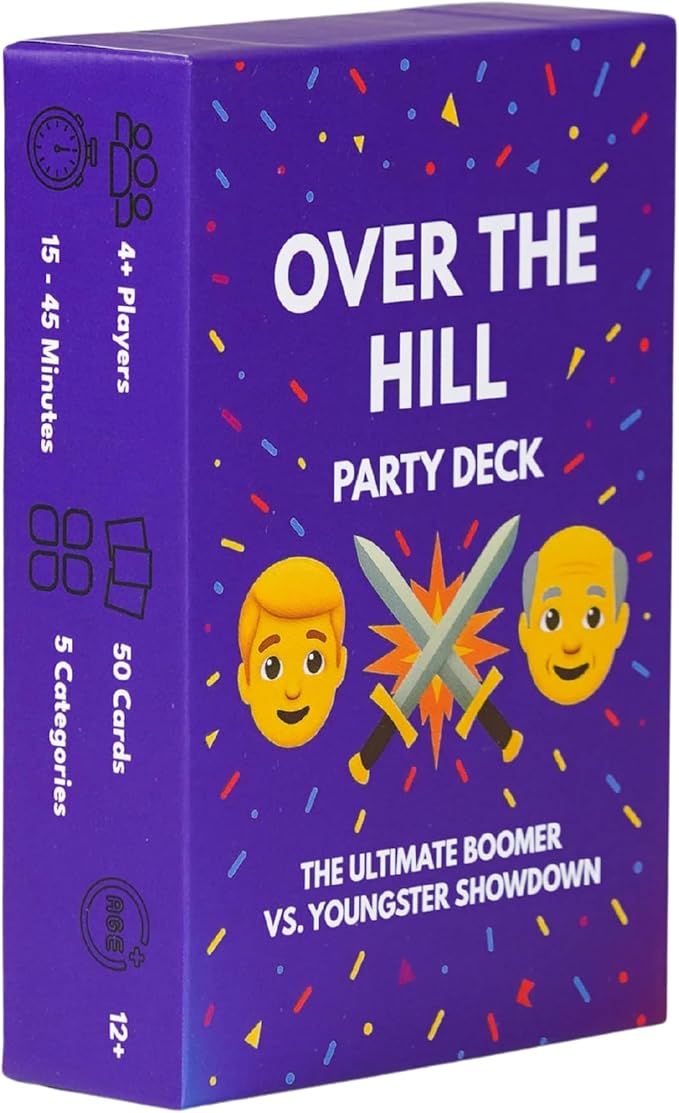 SHIMANY Over The Hill Hilarious Party Card Game - Image 2