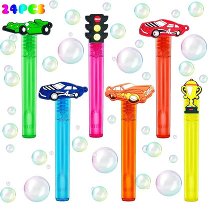 Race Car Party Favors, Cool Bubble Wand by uoyoi