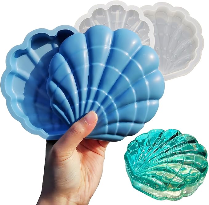 Wehous Seashell Box Resin Molds by Wehous