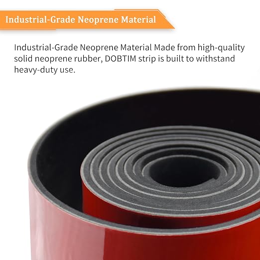 DOBTIM Solid Neoprene Rubber Strips - Image 4
