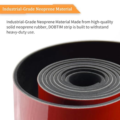 DOBTIM Solid Neoprene Rubber Strips - Image 4