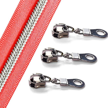 The Yards Pink Nylon Coil Zipper - Image 2
