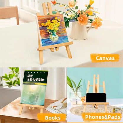10 Pack 11.8" Wooden Easel, Easel Stand - Image 4