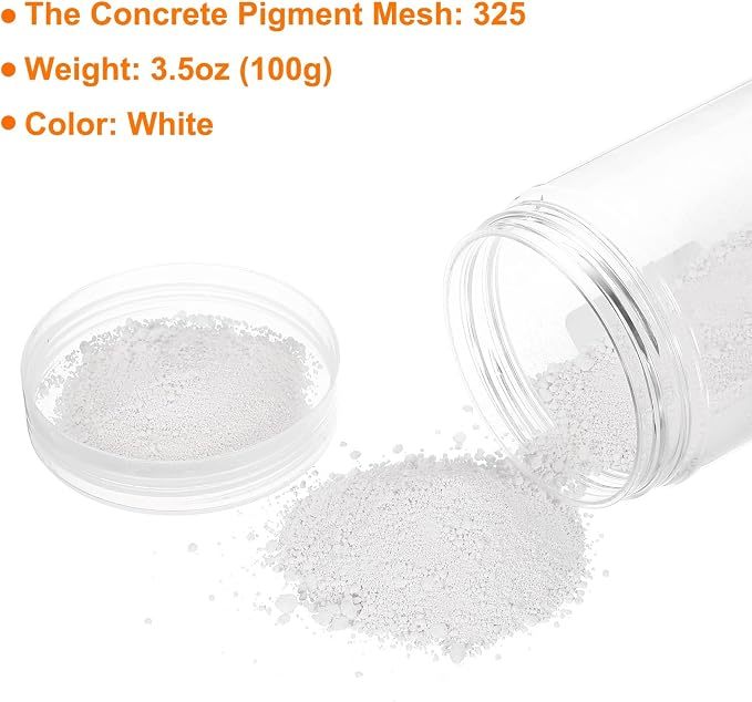 HARFINGTON Iron Oxide Powder Concrete Pigment 325 Mesh 3.5oz Iron Oxide Grout - Image 2