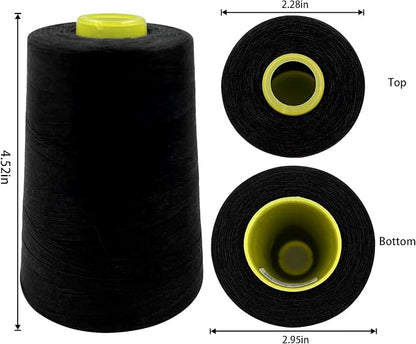 Tortoise 4 Cones of 3000 Yards Each Spool Thread - Image 2