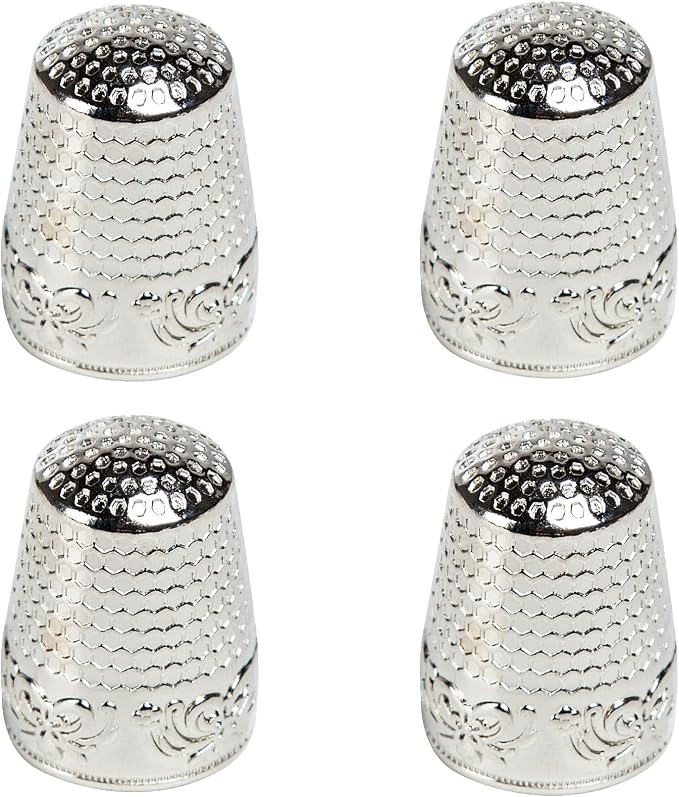 J.CARP 4Pcs Sewing Thimble, Finger Shield Fingertip Thimble Sewing Quilting by JCARP
