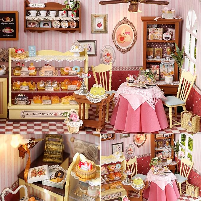 TuKIIE DIY Miniature Dollhouse Kit - Image 5