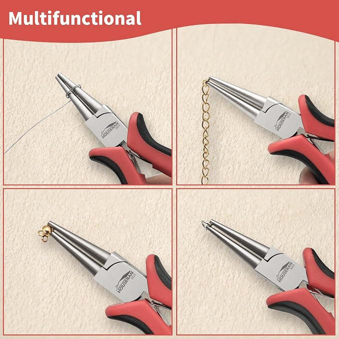 Round Nose Pliers for Jewelry Making, Wire Shaping, Jewelry Repair - Image 6