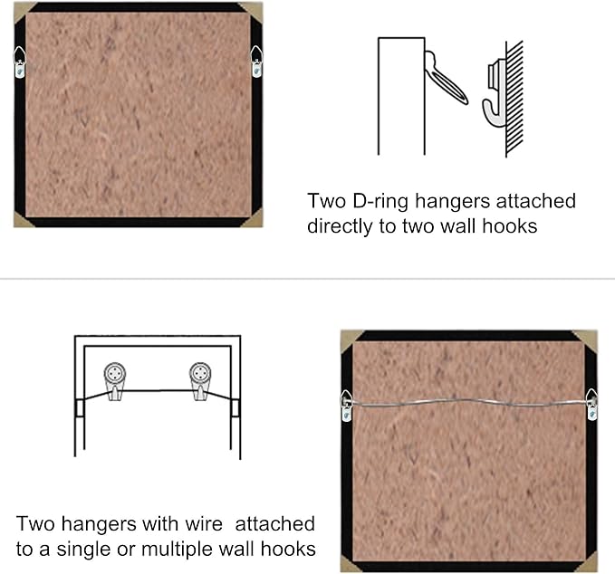 100 Pack Small D-Ring Steel Picture Hangers - Image 7