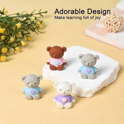HILAZA 18Pcs Pencil Top Erasers - Image 4