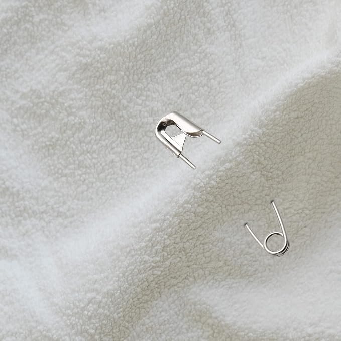 120Pcs Curved Safety Pins Size 2, 1.5" / 38mm Quilting Basting Pins, Bent - Image 6