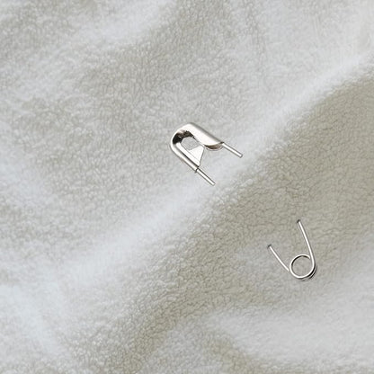 300Pcs Curved Safety Pins Size 1, 1-1/16 inch / 27mm Quilting Basting Pins - Image 7
