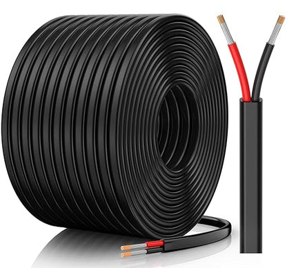 18 Gauge Wire, 18 AWG 2 Conductor Electrical Wire, Flexible/Oxygen-Free Tinned by Unknown