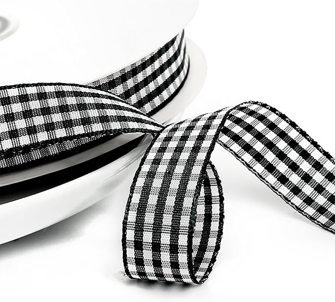Classic Gingham Checkered Ribbon, DIY Projects, Hair Bows, Scrapbooking & Party by Unknown
