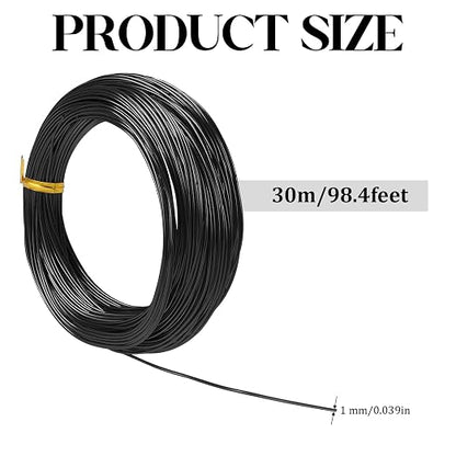 Cobee 18 Gauge Aluminum Wire for Jewelry, and Wreath Making - Image 2