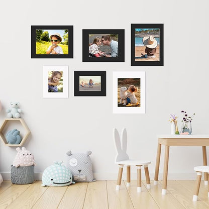 ZBEIVAN 8x10 Black Picture Mats - Image 6