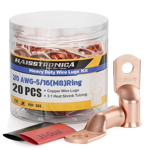 haisstronica 10pcs 2/0 AWG by HAISSTRONICA