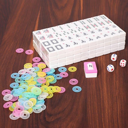 ZGME American Mahjong Set, 166 White Tiles - Image 8