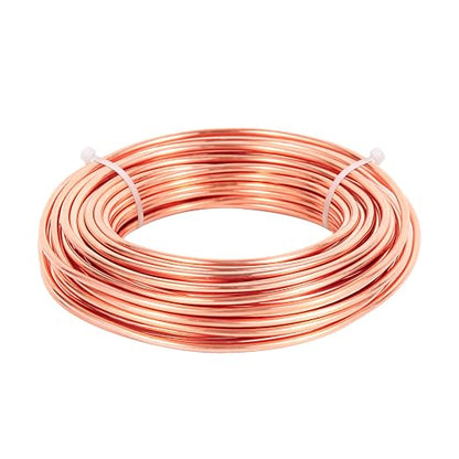 12 Gauge/ 2.0 mm 49 Feet 1 Pound 99.9% Dead Soft Copper Wire by ichenbao